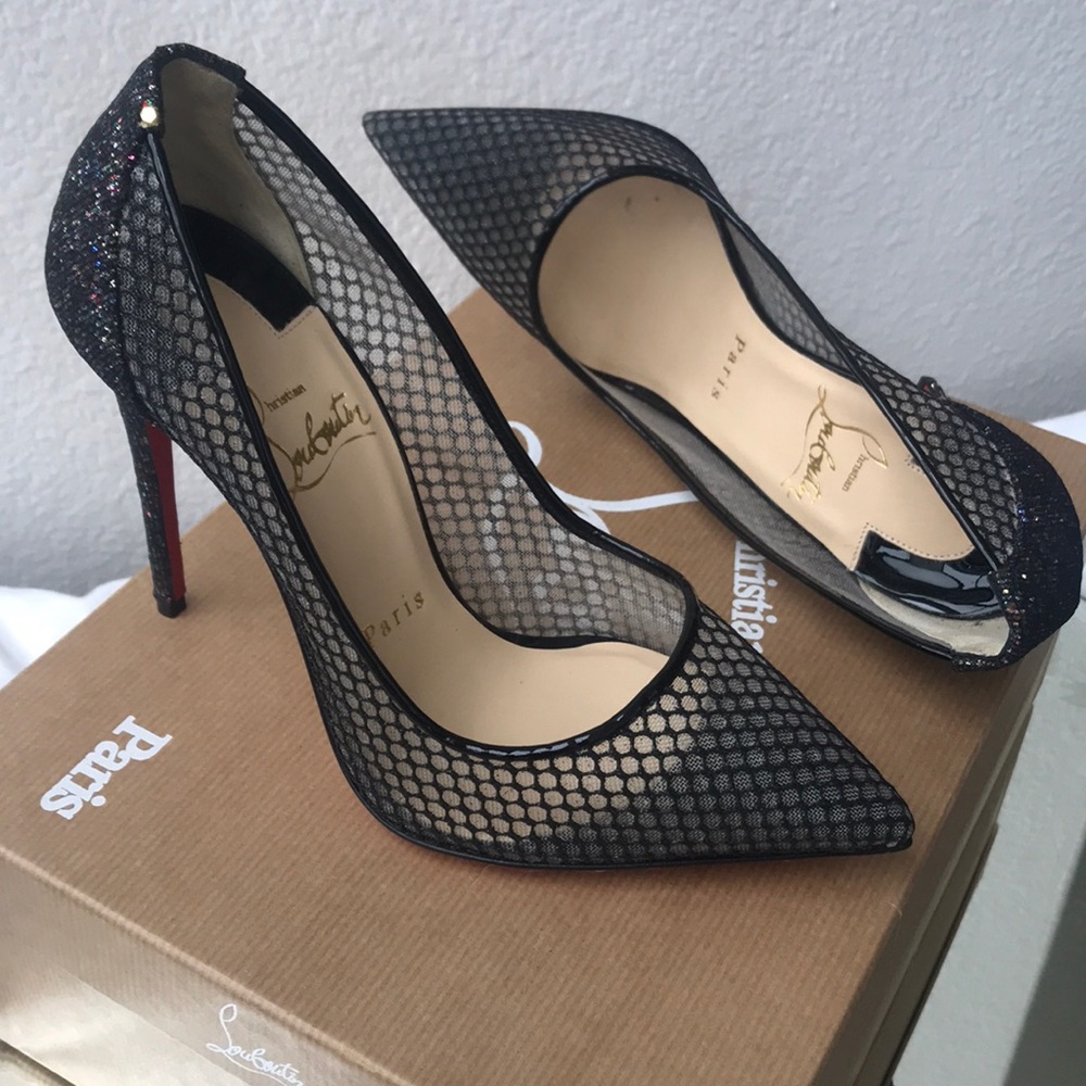 Christian Louboutin Follies Lace 100mm